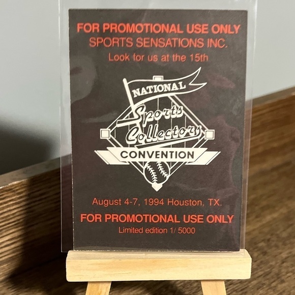 🏈🏈 𝅺Emmett Smith Rare 1994 Promotional Photo/Card 1/5000 - Picture 4 of 6